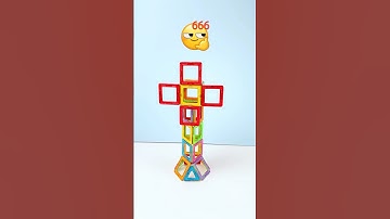 Hey, Check out this cool magnetic blocks creation. Let