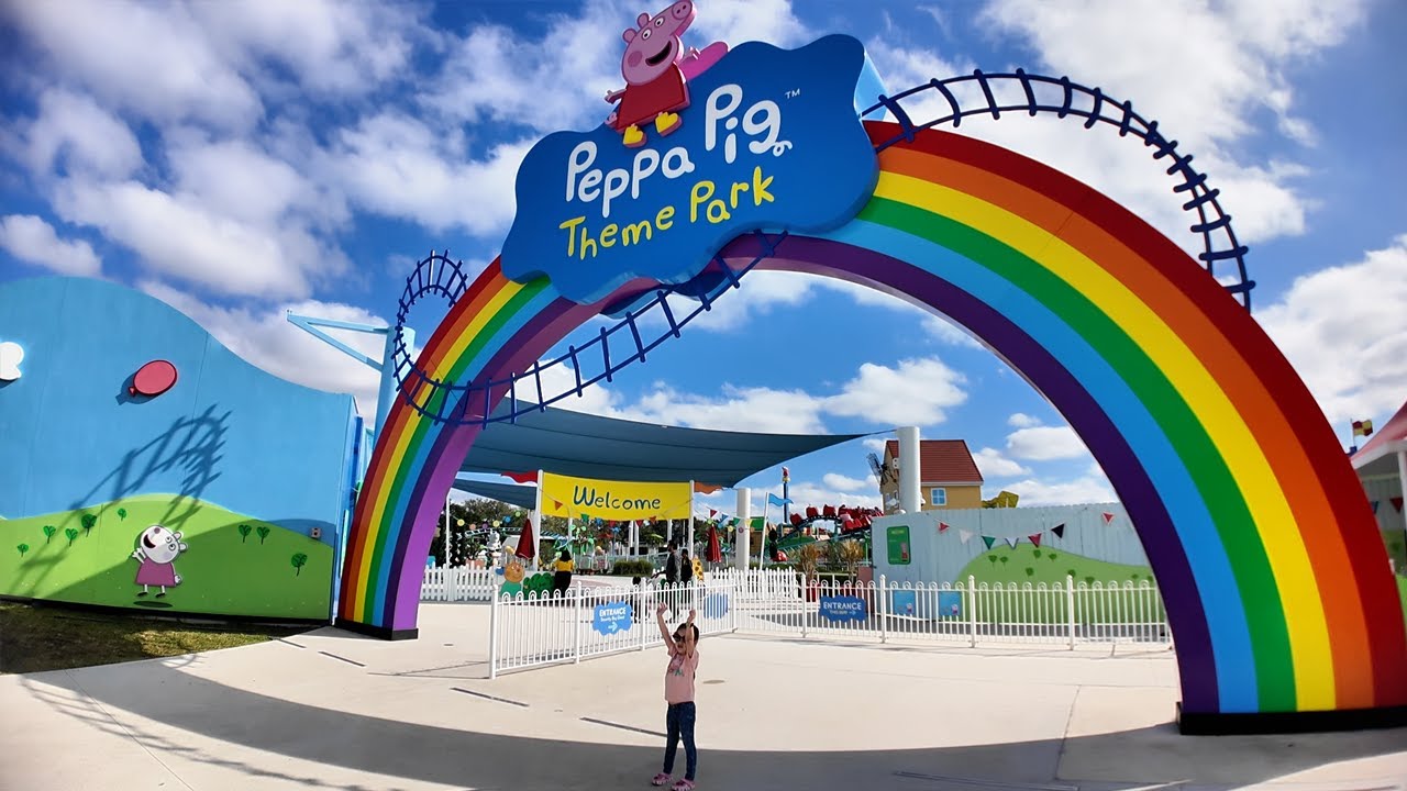 Visiting Peppa Pig Theme Park in Florida for the First Time Ever!  Marie's NEW FAVORITE PARK!