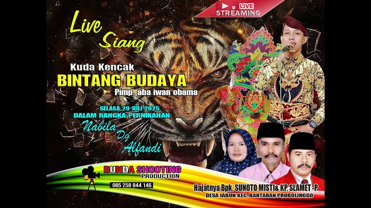 🔴 (LIVE) BINTANG BUDAYA