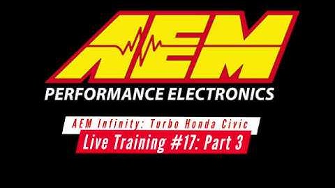 AEM Infinity Live Training: Turbo B-Series Civic Part 3 | Evans Performance Academy
