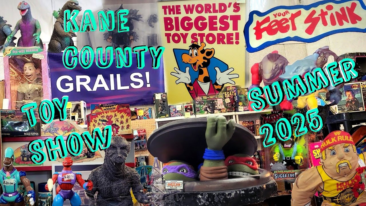 Chicago Toy Show at Kane County, Summer Edition 2025