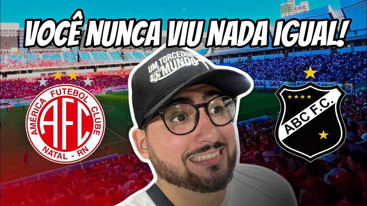 MUITA EMOÇÃO NO CLÁSSICO-REI POTIGUAR! / América-RN 1x1 ABC