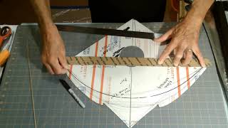 Making a template for a North American fighter kite
