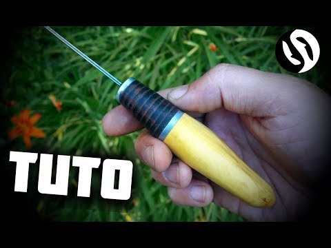 [tuto] faire un manche de couteau avec une lame Mora - cosmikvratch