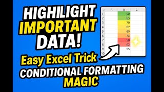 🔥 Excel Hack: Auto-Highlight Scores in Red! 🚨