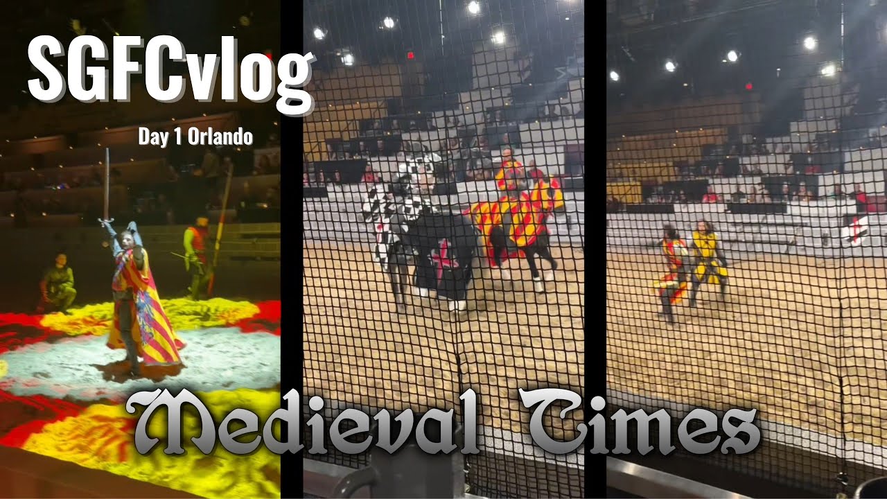 SGFC Orlando Vlog |  Day One | Medieval Times