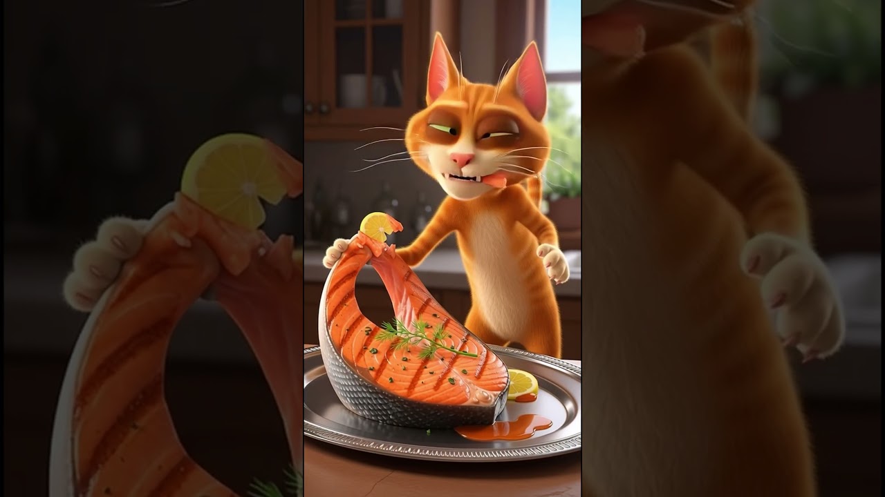 The poor orange Cat from Fit To Bodybuilding champion!🐱💪