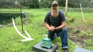 2 Year Review Hiblow  HP-100ll Septic Pump - Pond Aerator