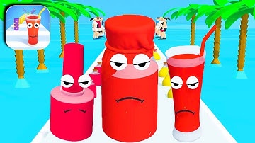 NEW GAME UPDATE in JUICE RUN 🥤🧃 Gameplay Walkthrough Android, iOS All Levels 21 #Shorts