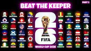 FIFA World Cup 2026 🏆- Beat the Keeper | Marble Race [Part 2] screenshot 1