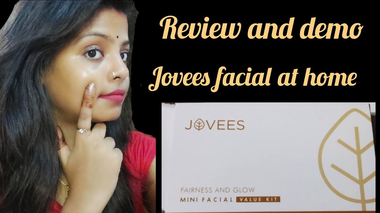 jovees facial/fairness and glow kit/step by step facial/at home