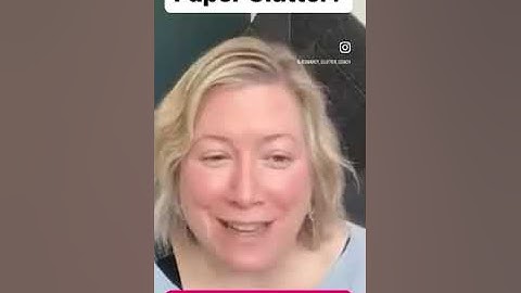 ❌ Getting Rid of Paper Clutter and Memorabilia