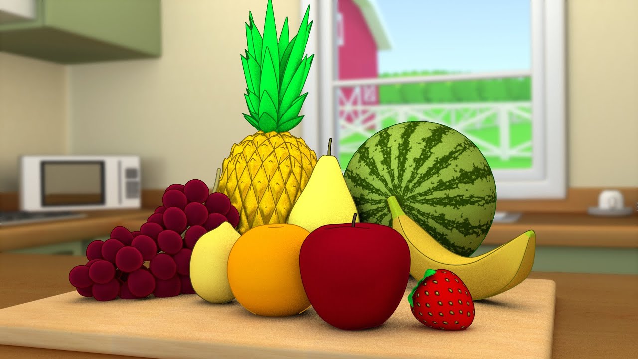 Fruit names - Kids Learning