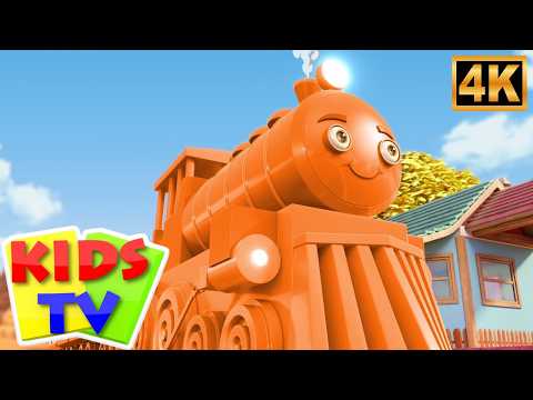 चुक चुक रेल गाडी, Chuk Chuk Rail Chali, Train Song + More Kids Cartoon & Baby Videos
