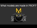 what models do we make on the profi course ?