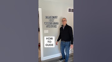 Easy Wireless Switch. No Holes to Drill, No Wires to Run. #diy #lutron #gadgets #hacks #shorts