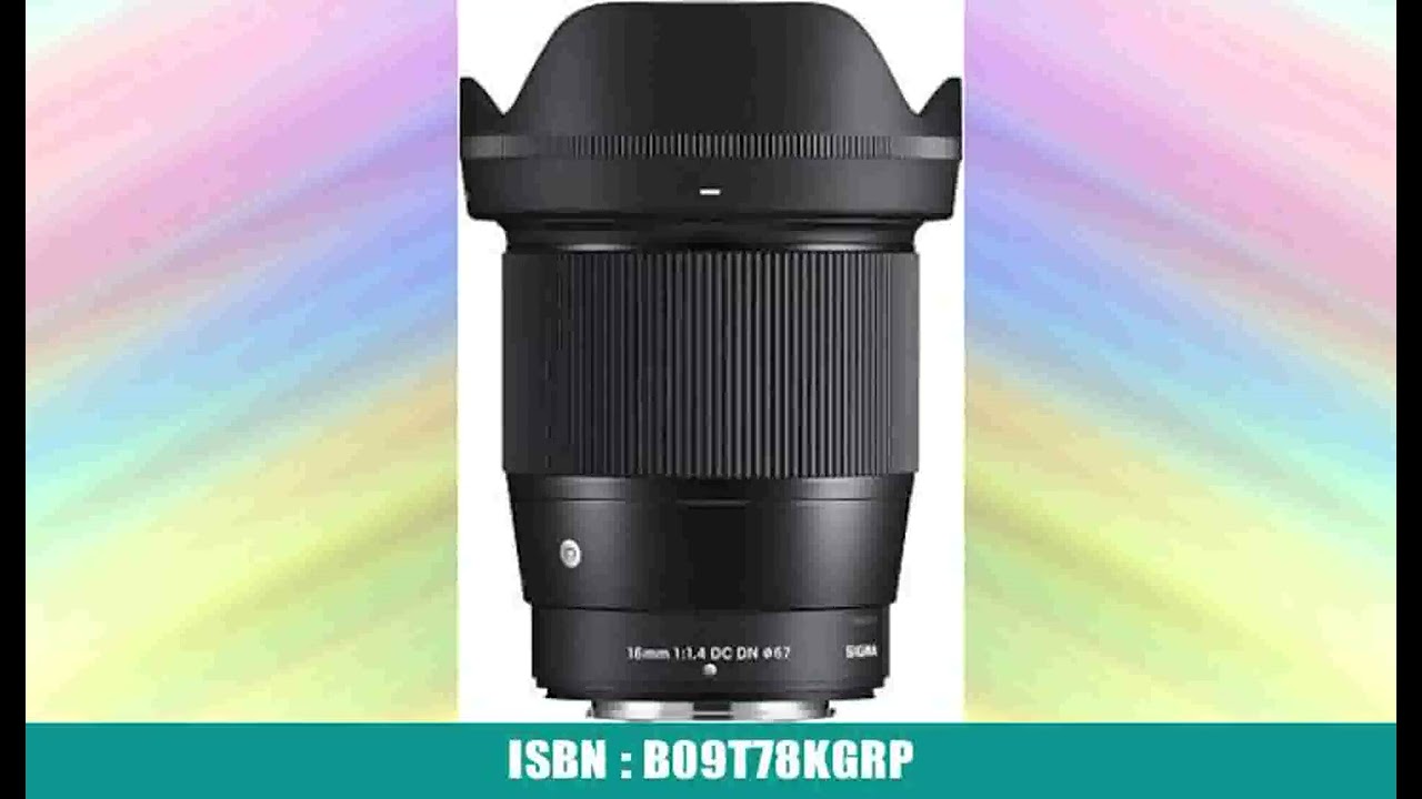 Sigma 16mm F1.4 DC DN Contemporary fÃ¼r Fuji X-Mount - YouTube