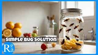How to Get Rid of Fruit Flies in the Kitchen | Apple Cider Vinegar Trap