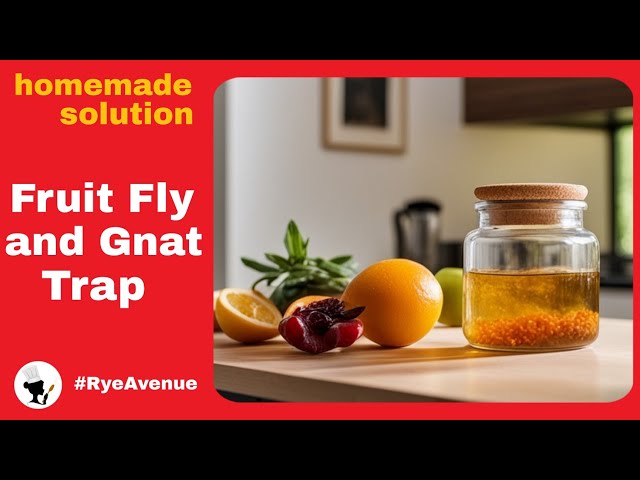 Make a Gnat Trap With Everyday Household Ingredients
