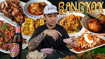 (กรุงเทพฯ) IM ADDICTED TO BANGKOK 🇹🇭// 2025 FOOD TOUR, PAPAYA SALAD, CURRY'S, EGG NOODLES, LAAB