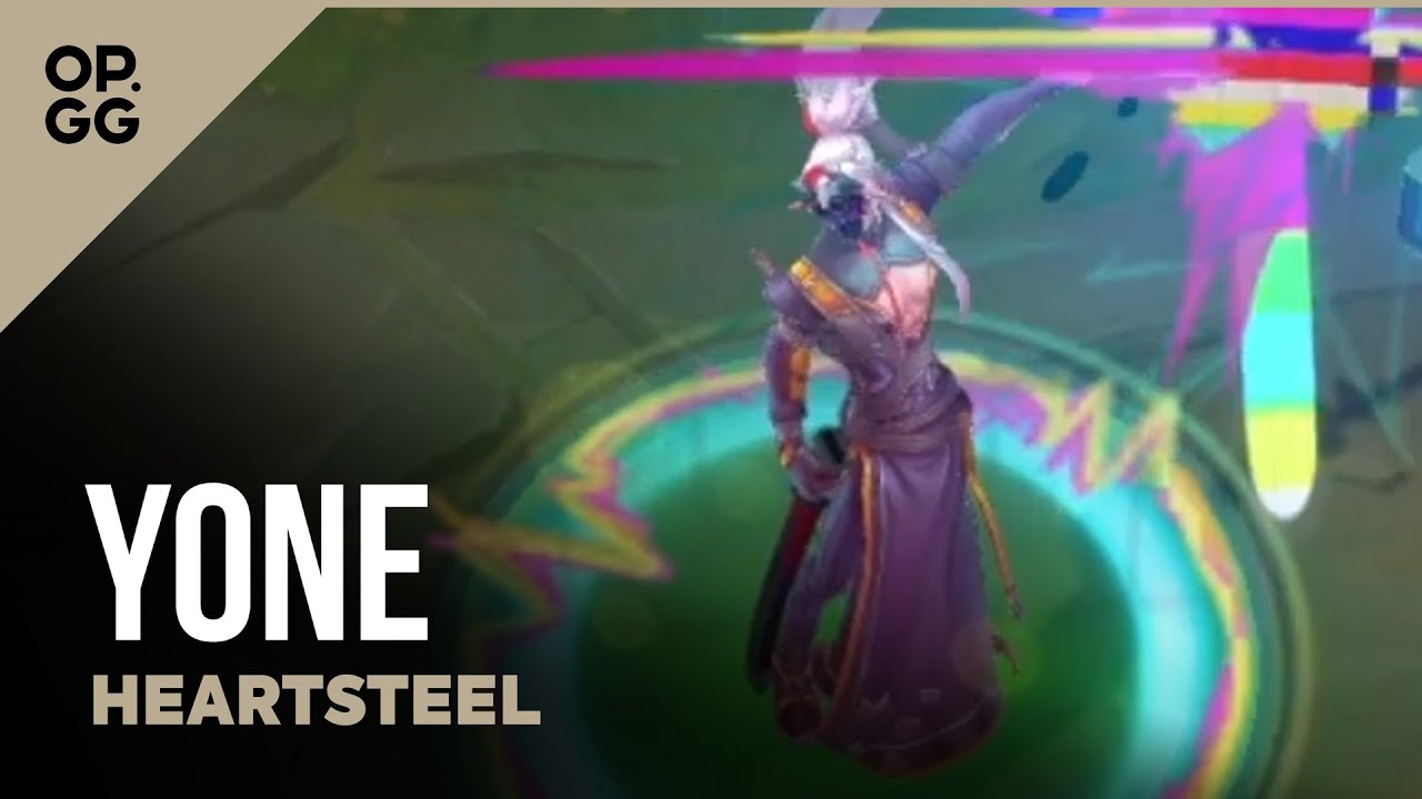 Heartsteel Yone OP.GG Skin Review League of Legends YouTube