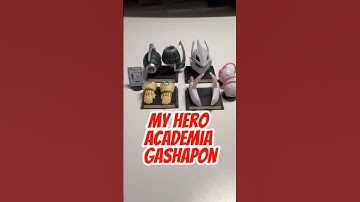 My Hero Academia Equipment Gashapon #shorts #myheroacademia #mha #bakugou #deku #ochacouraraka