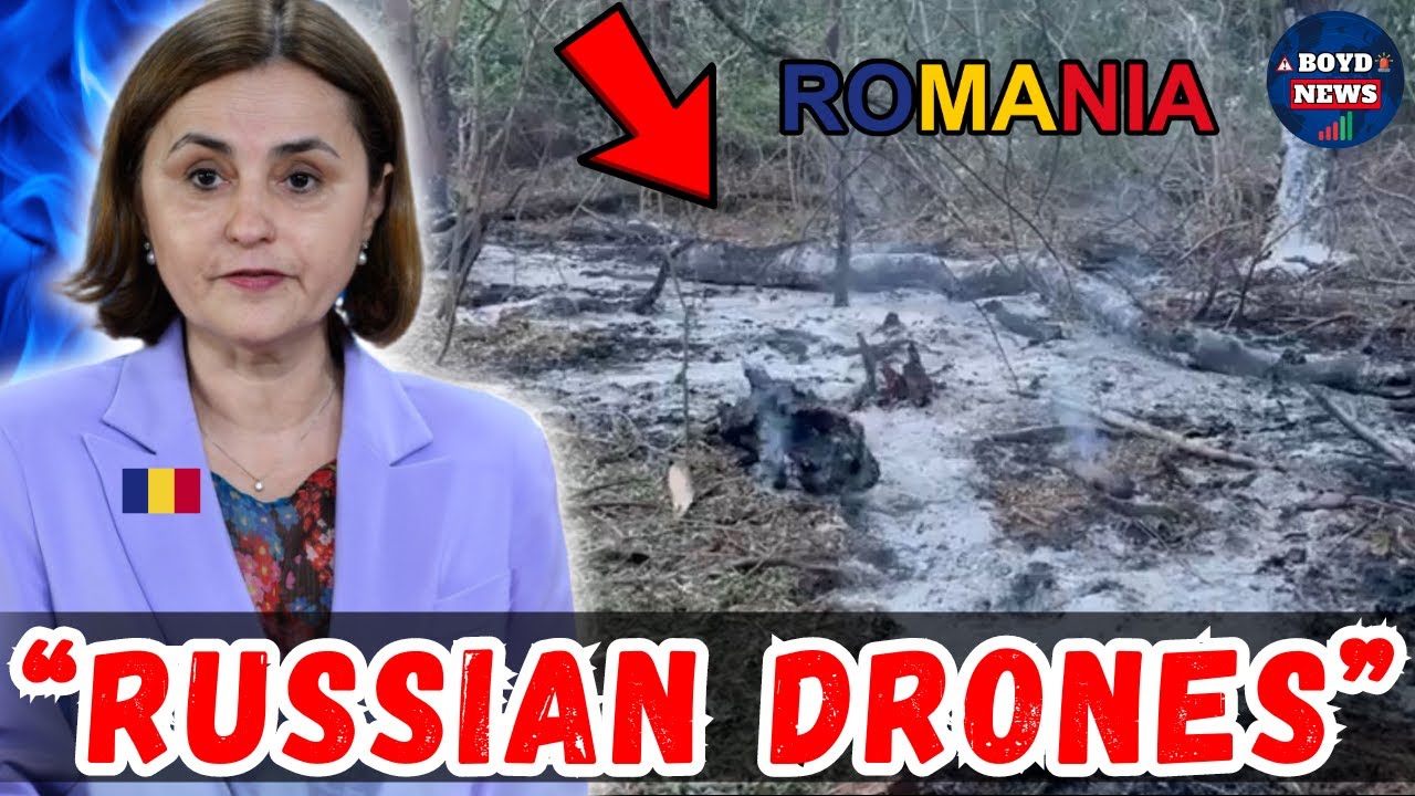 CONFIRMED: ROMANIA SAYS RUSSIAN DRONE DEBRIS FOUND NEAR PLAURU | THREE ...