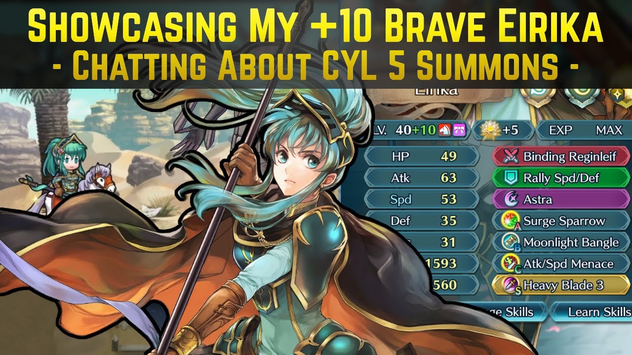 +10 Brave Eirika in Action! (My CYL 5 Summoning Experience) | Fire Emblem Heroes