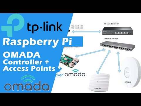 TP-Link Omada Access Points + Raspberry Pi Docker Container - Beginner Guide / Tutorial