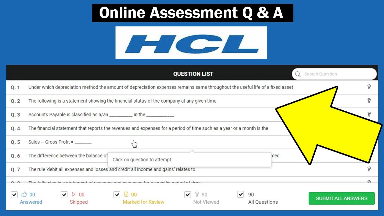 HCL Interview Questions And Answers Talview Online Assessment 2021 YouTube