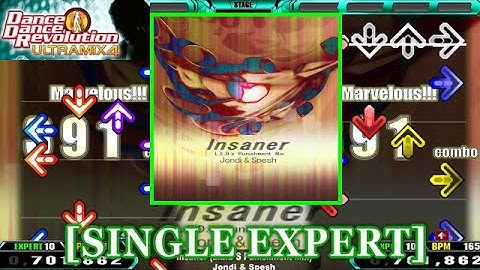 【DDR ULTRAMIX4】 Insaner (LED.