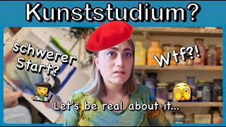 Freie Kunst studieren: So war mein 1. Semester wirklich 😳 👩🏻🎨