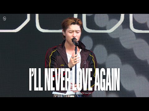 4K WOODZ 조승연 I Ll Never Love Again 250928 2025 부산국제록페스티벌 
