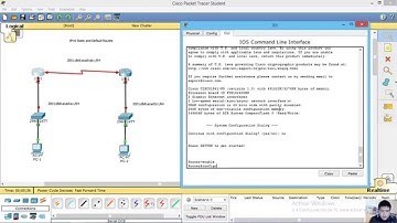 Ipv6 Static and Default Routes