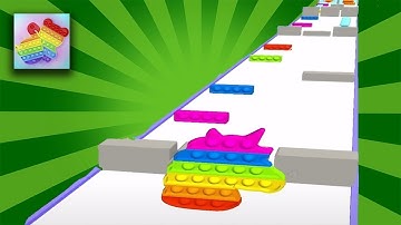 Fidget Rush 🔵🟢🔴 all levels walkthrough gameplay android and iOS #3