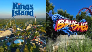 My WILD Evening Riding Coasters at Kings Island | Fireworks & Food | Park Overview | Part Two Vlog!