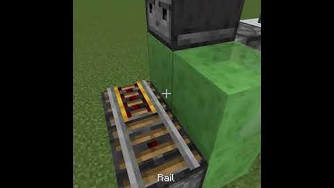 HOW TO MAKE RAIL DUPER #MINECRAFT #SHORTS