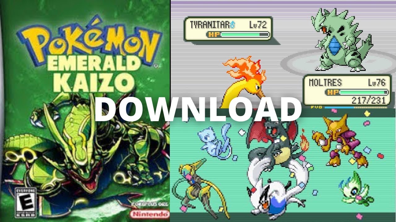 Pokemon Emerald Kaizo ROM Download - GameBoy Advance(GBA)