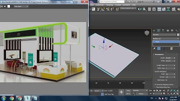 Tutorial on Modeling texturing and Lighting a stall in 3dsmax using Vray ( Part 1)