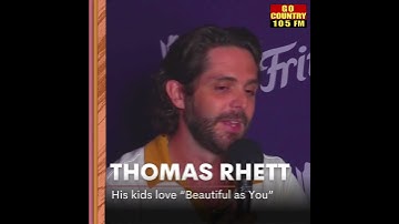 Thumbnail of Thomas Rhett's daughters love "Beautiful as You"