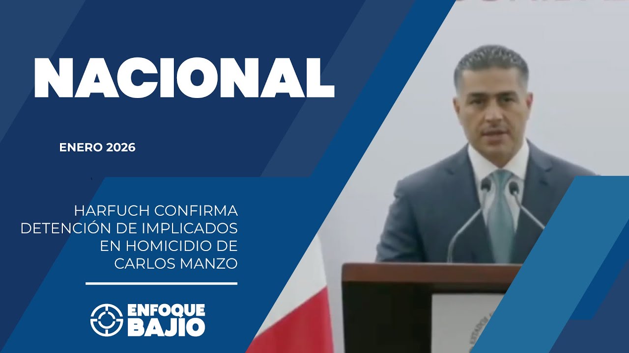 Harfuch confirma detención de implicados en homicidio de Carlos Manzo ...
