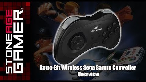 Retro-Bit Wireless Sega Saturn Controller Overview