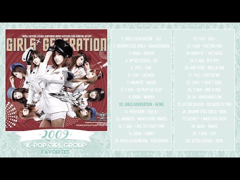 ♡ 2009 K-Pop Girl Groups | PLAYLIST ♡