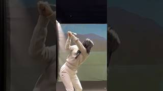노연우 프로의 아이언 스윙 슬로우 모셤