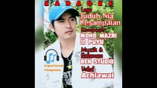 JUDUH NIA KESAMPAIAN (VERSI KARAOKE)  Muzik Karaoke ~ Achiawai @Awang Kamaluddin