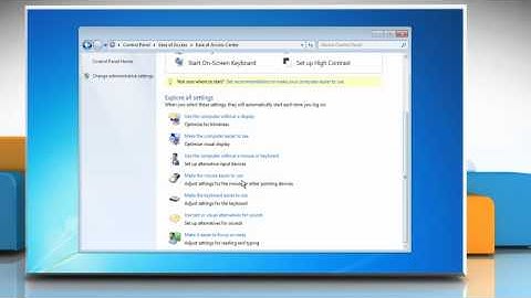 How to Change Mouse Pointer Color and Size on Windows 7 PC
