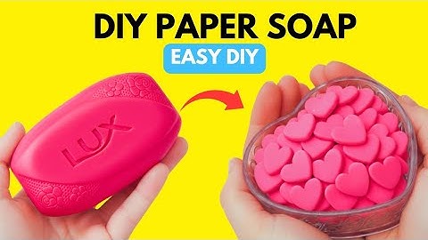 How to Make Paper Soap at Home | DIY Pocket Soap Making | Easy Small Business Idea