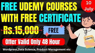 Udemy Free Certificate Courses in 2023 | Learn Trending Skills | Free Udemy Coupon For STUDENTS