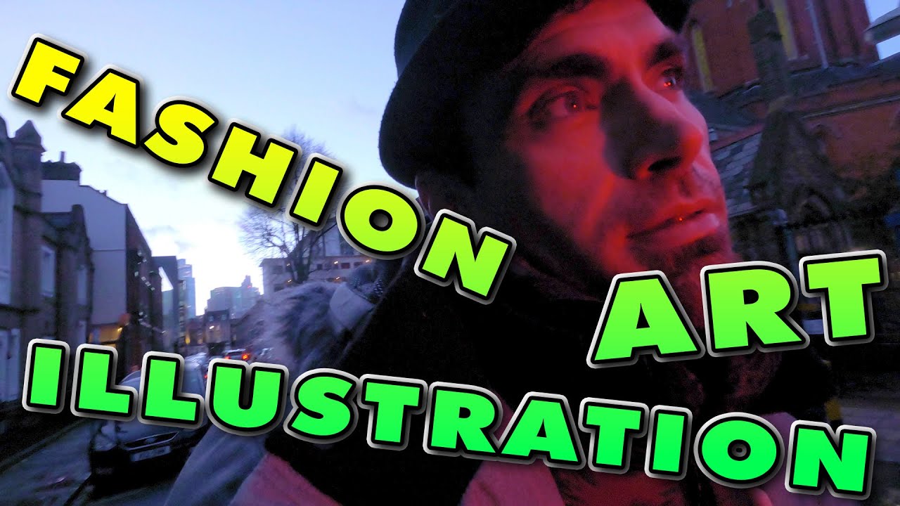 ART FASHION ILLUSTRATION EXHIBITION - VLOG #94 BIOMECH Changed My LIFE - London UK 2022
