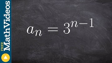 Learn how to write first five terms of given formula for any number in a sequence
